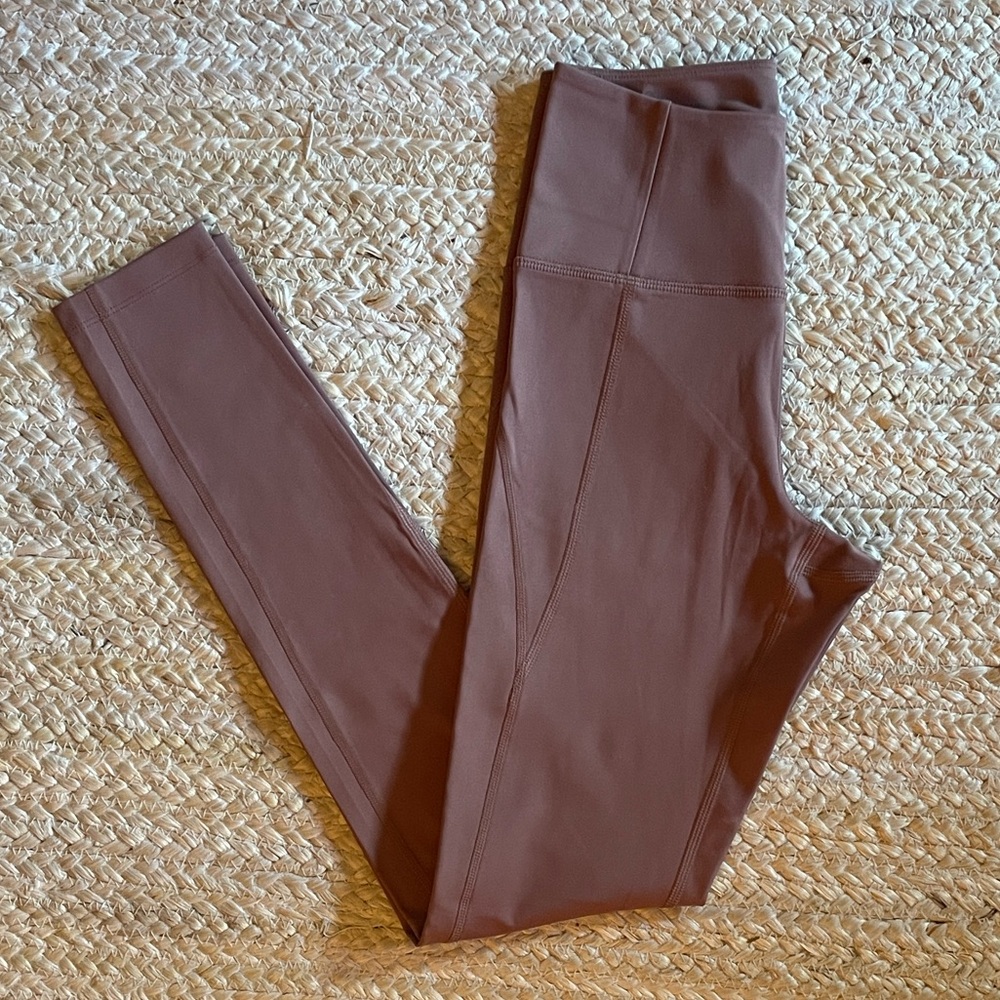 Girlfriend Collective Warm Brown Leggings